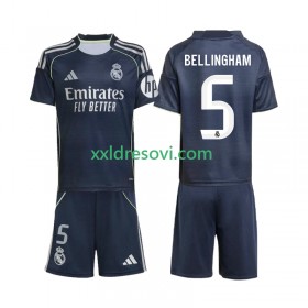 Real Madrid Jude Bellingham 5 Gostujući Dječji Nogometni Dres 2025-2026